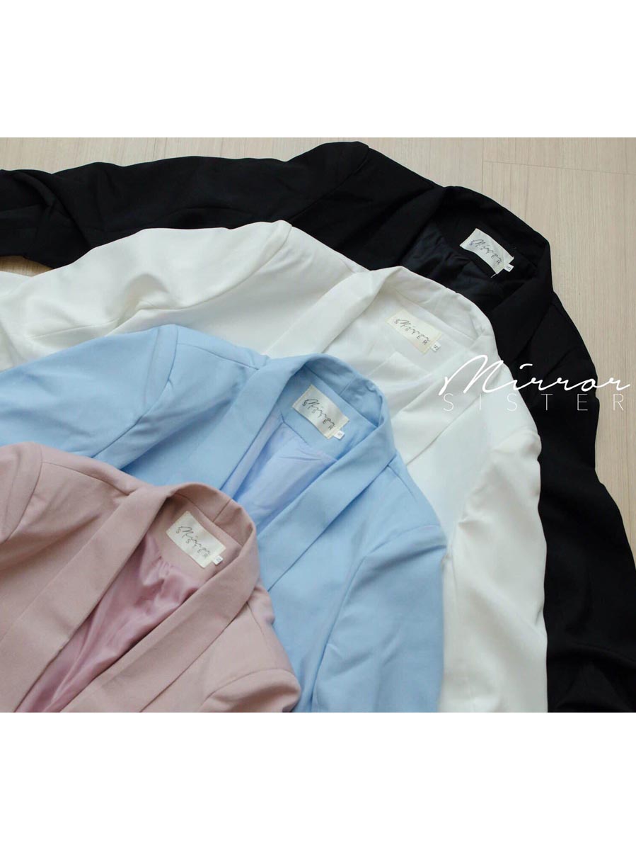 เสื้อผ้าผู้หญิง ZARA-CREPE-BLAZER-10